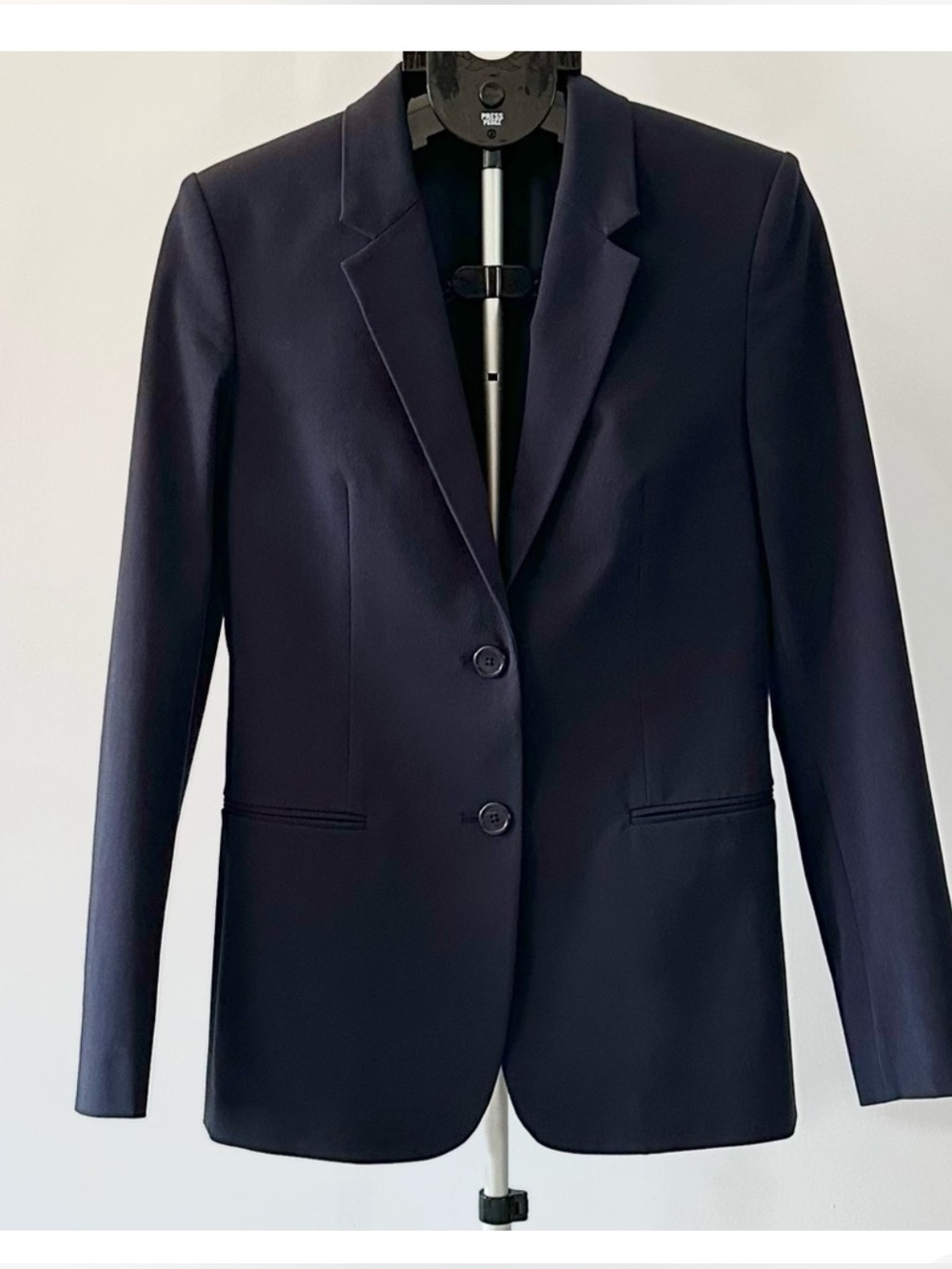 Helmut Lang Rider Notch Lapel Two-Button Blazer